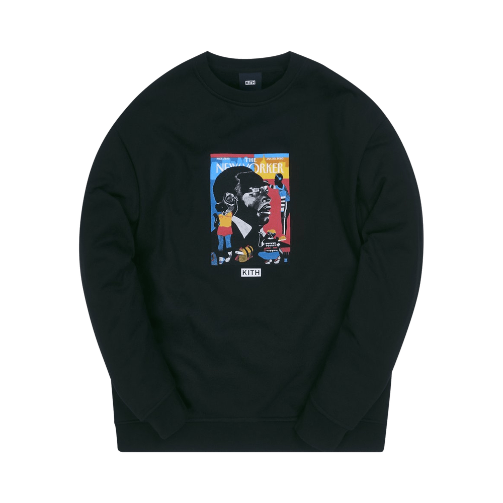 Kith For The New Yorker I Have A Dream Crewneck 'Black' | GOAT