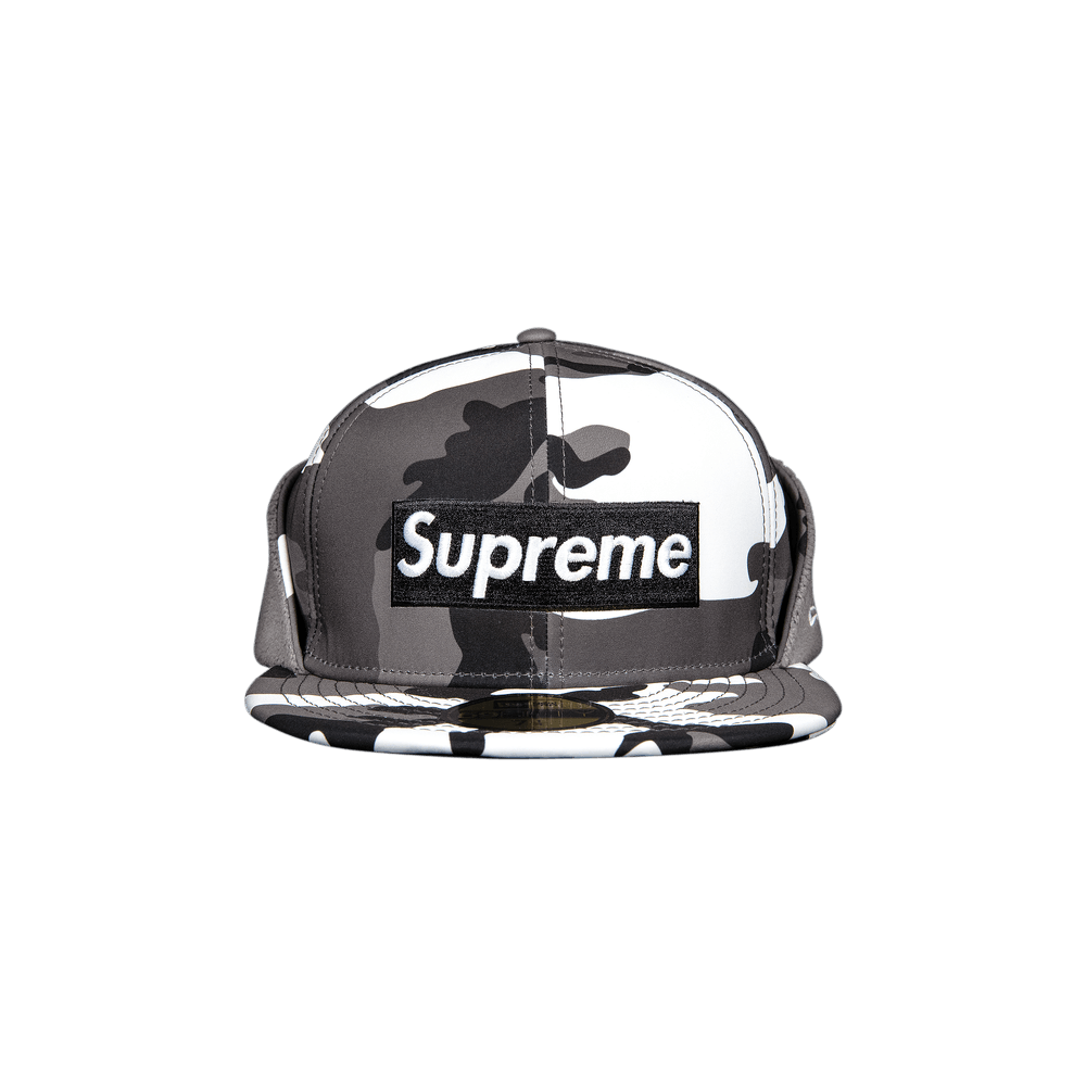 Supreme WINDSTOPPER Small Box Earflap Hat White IN HAND READY TO SHIP