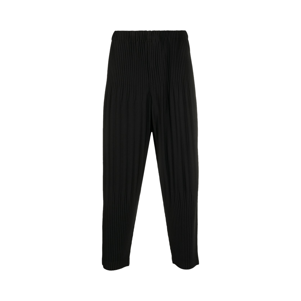 Buy Homme Plissé Issey Miyake Tapered Pleated Pants 'Black