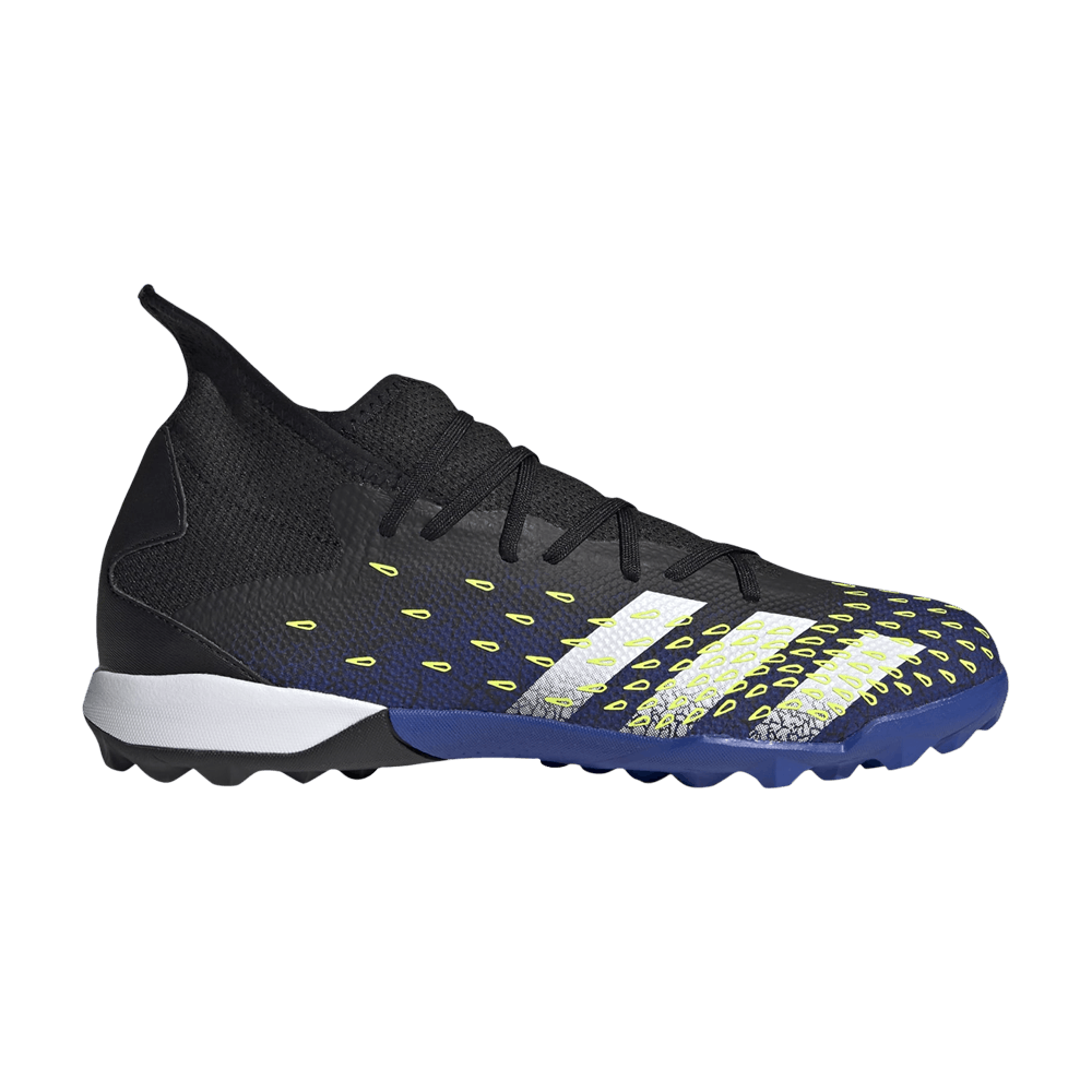 adidas Predator Freak.3 TF Demonscale - Royal Blue Yellow 2021 - FY0623 Size 7.5 adidas Predator Freak.3 TF Demonscale - Royal Blue Yellow  main image 3