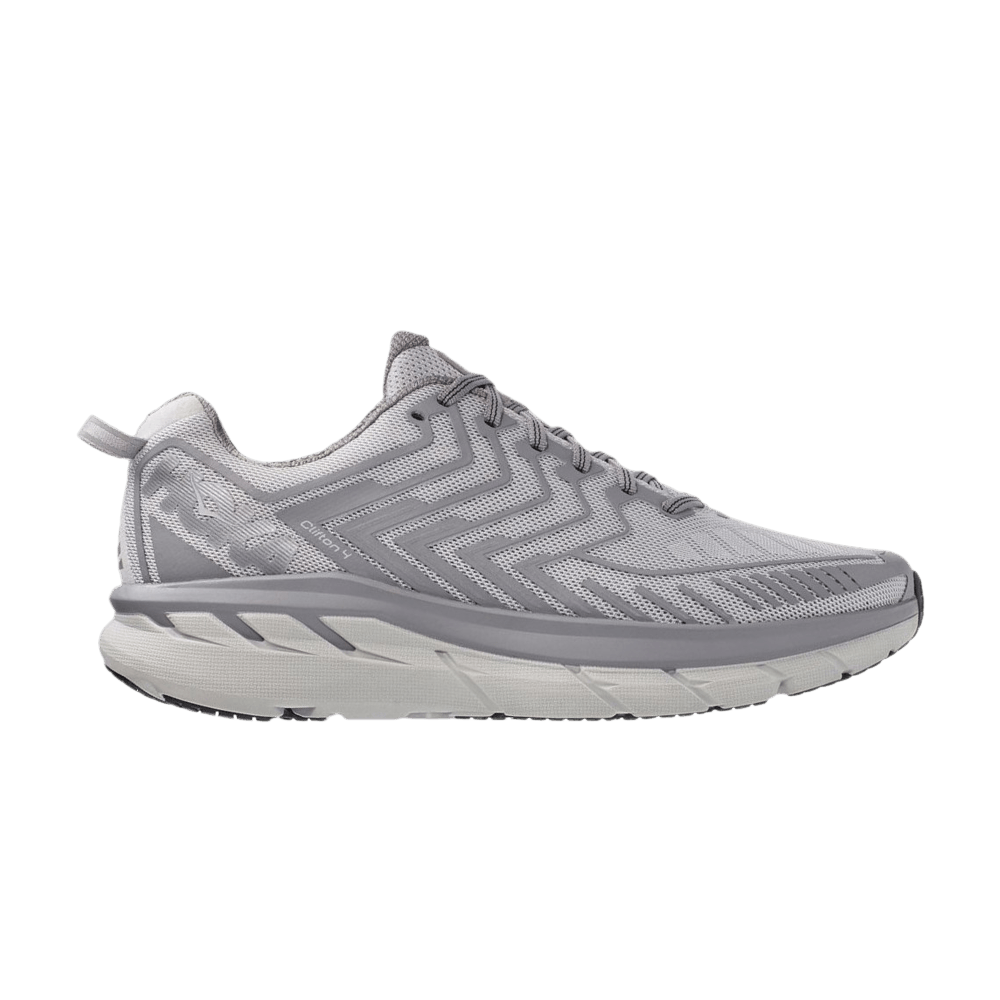 Outdoor Voices X Hoka Clifton Silver