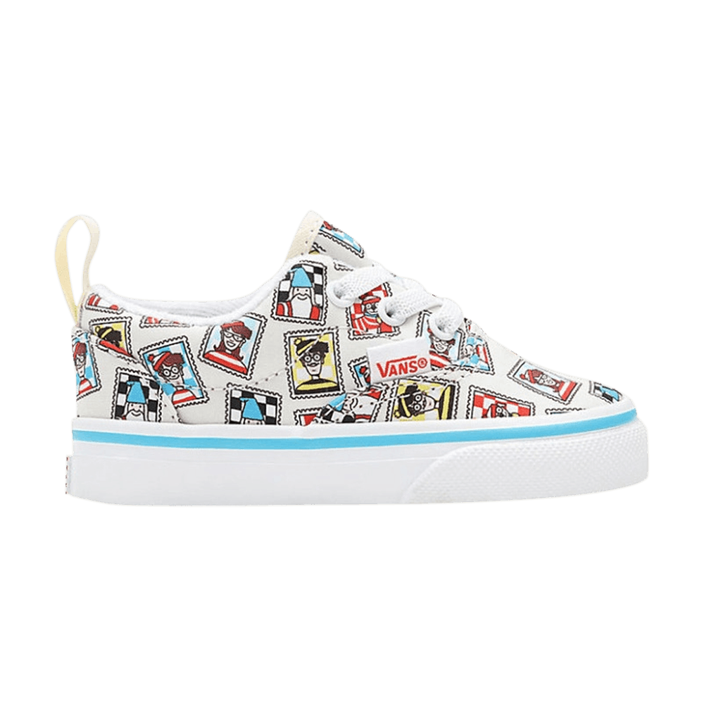Vans Where's Waldo? X Era Elastic Lace Toddler Postage