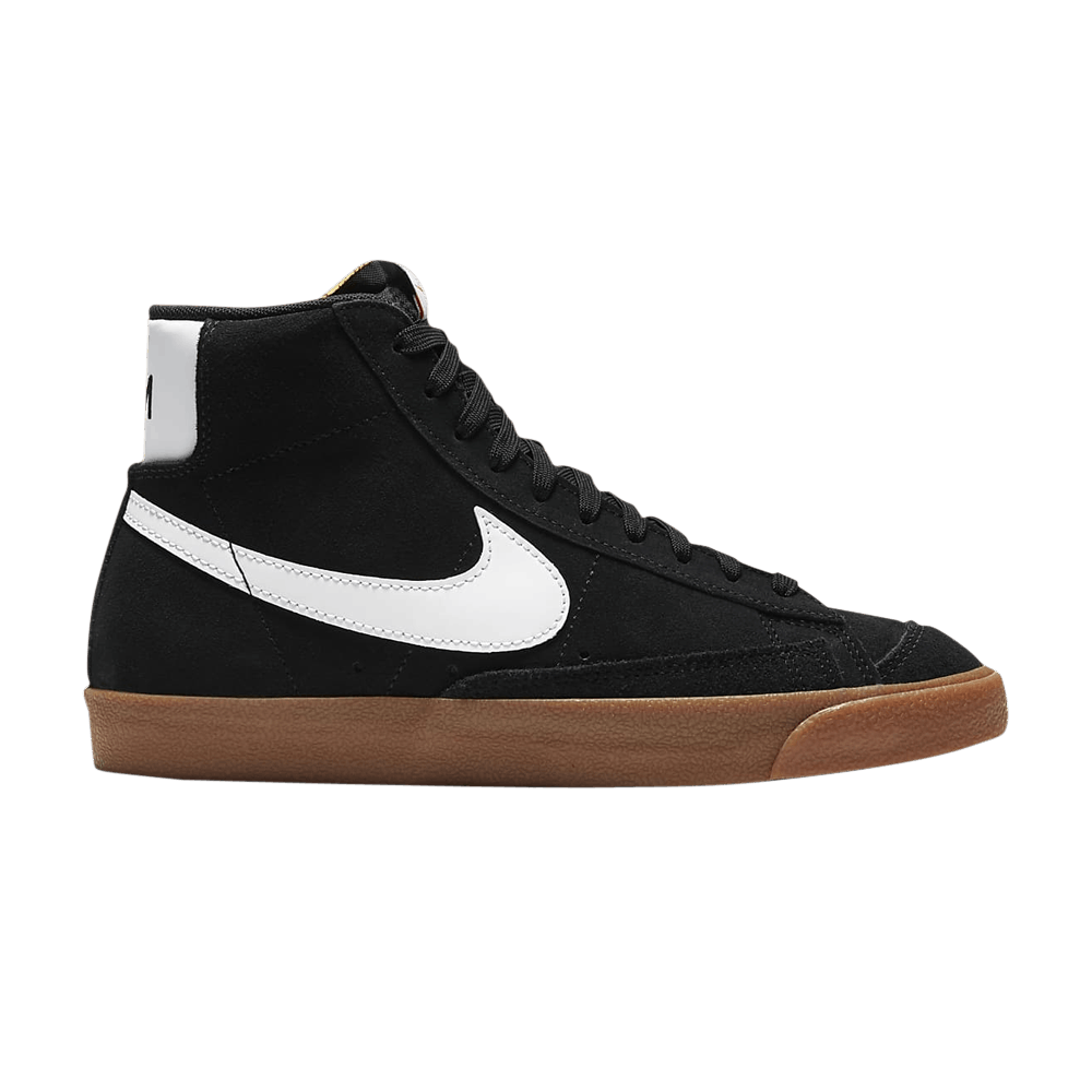 Women's blazer mid suede vintage anthracite/black-gum 2025