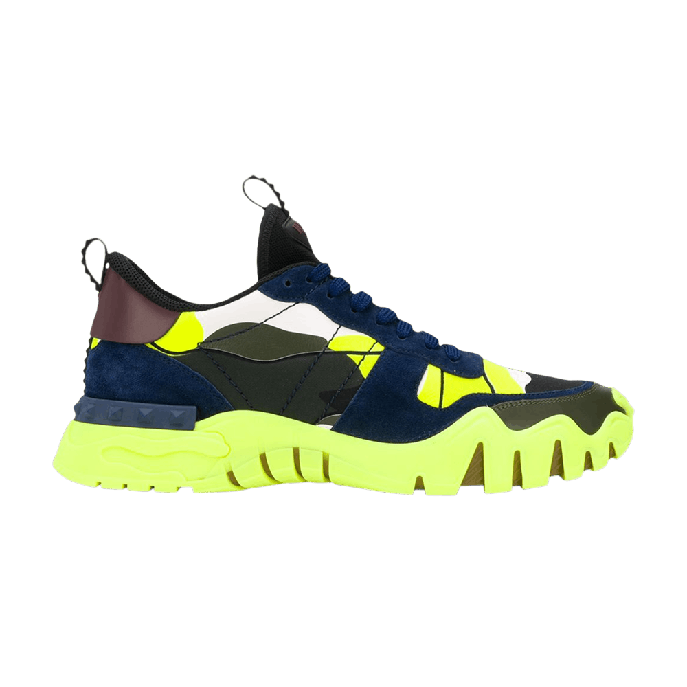 Valentino rockrunner yellow camo top