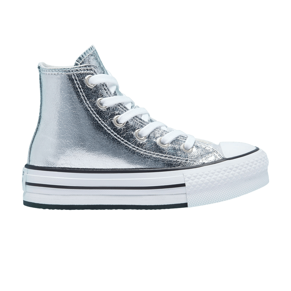 Chuck Taylor All Star Platform High GS 'Digital Powder - Silver' - Converse  - 670547C | GOAT
