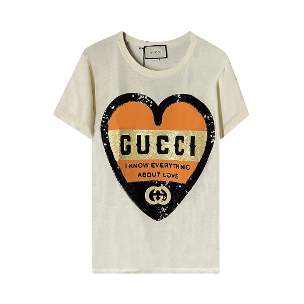 Buy Gucci Love Print Oversize T Shirt Sunkissed