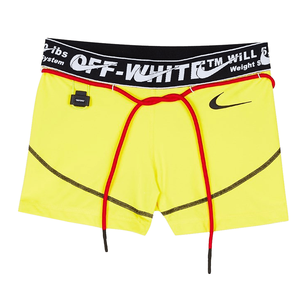 nike opti yellow shorts