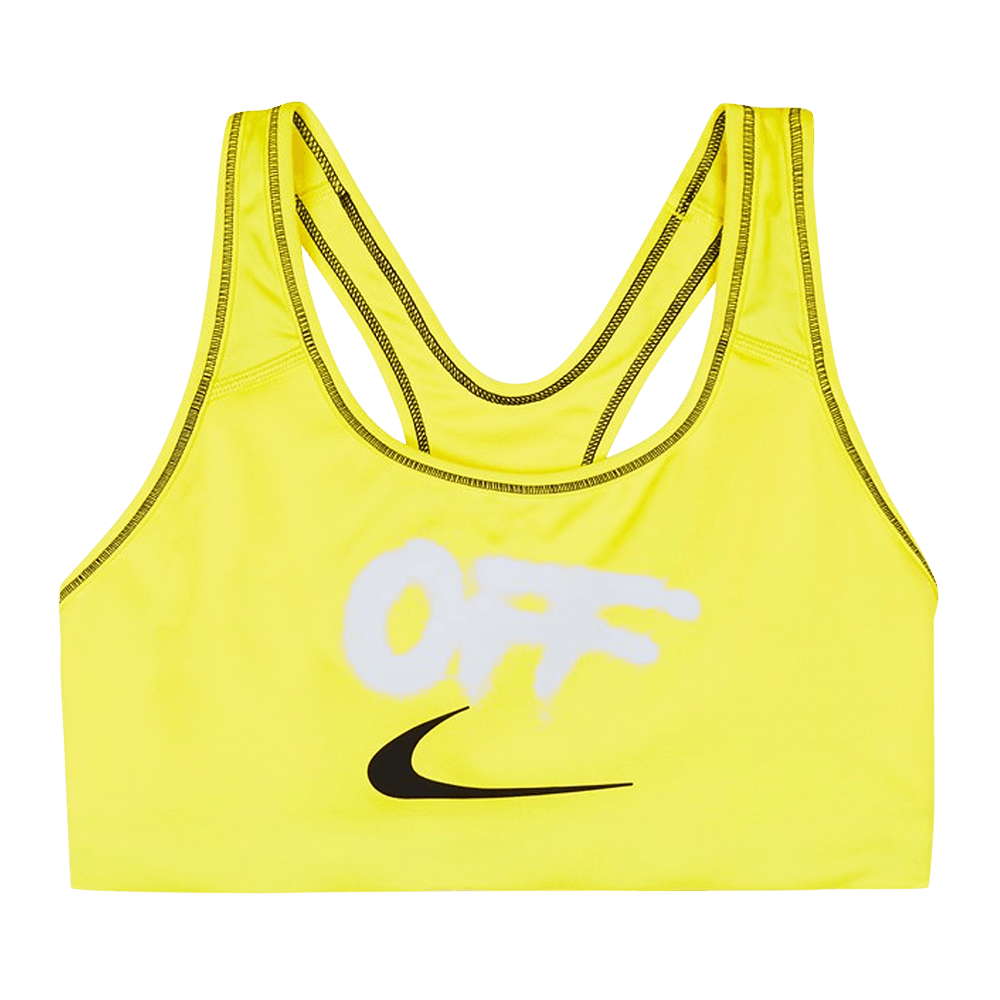 Nike X Off-white Sports Bra In Opti Yellow, ModeSens