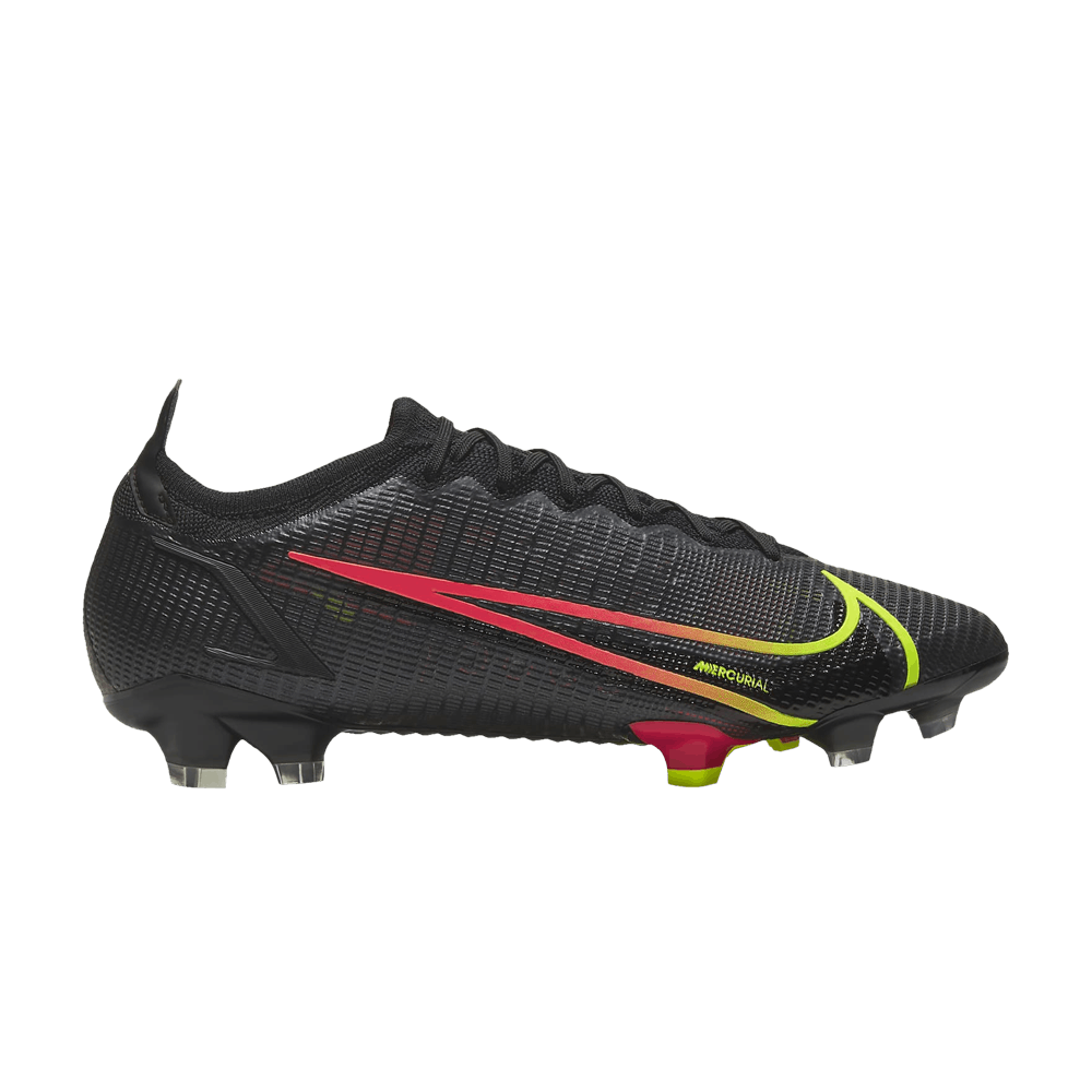 シューズ NIKE Mercurial Vapor 13 Elite FG Chuteira Campo Nike Mercurial Vapor 13 Elite FG Vermelho/Preto - Low