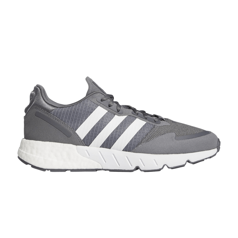 ⭐︎SHOO⭐︎ adidas ZX 1K Boost Grey White H01911 Men's Running Shoes