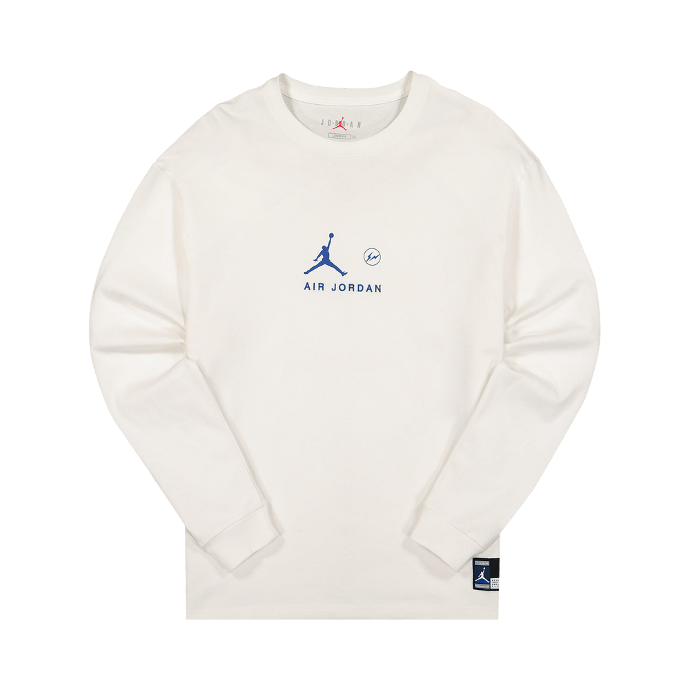 Air Jordan x Fragment Long-Sleeve T-Shirt 'Platinum Tint'