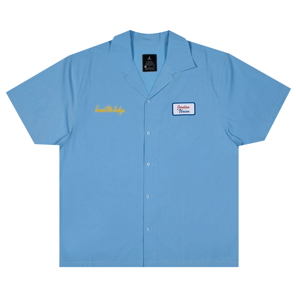 Air Jordan x Union LA Mechanic Shirt 'Psychic Blue' | GOAT