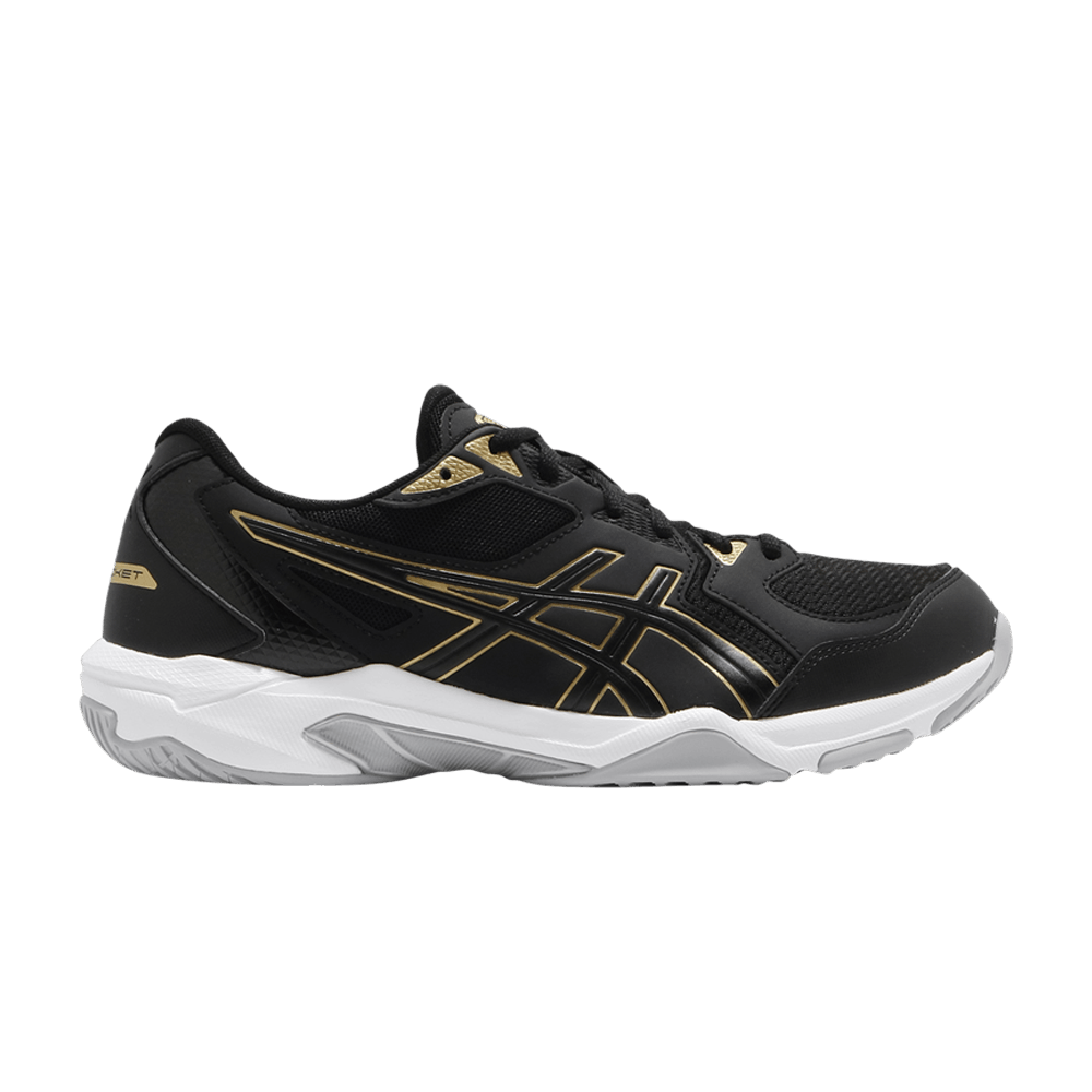 Asics Gel Rocket 10 Black Pure Gold