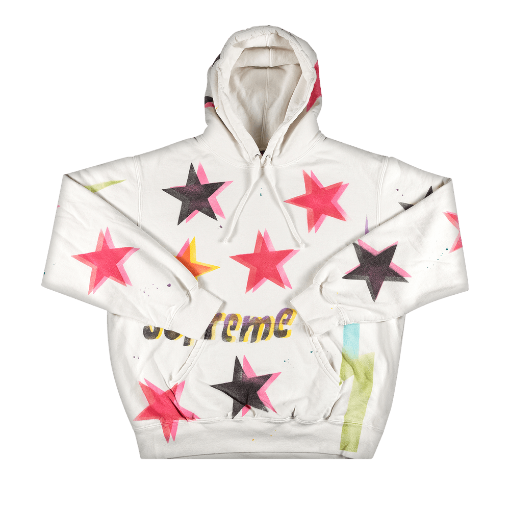 Buy Supreme Gonz Stars Hooded Sweatshirt 'White' - SS21SW22 WHITE