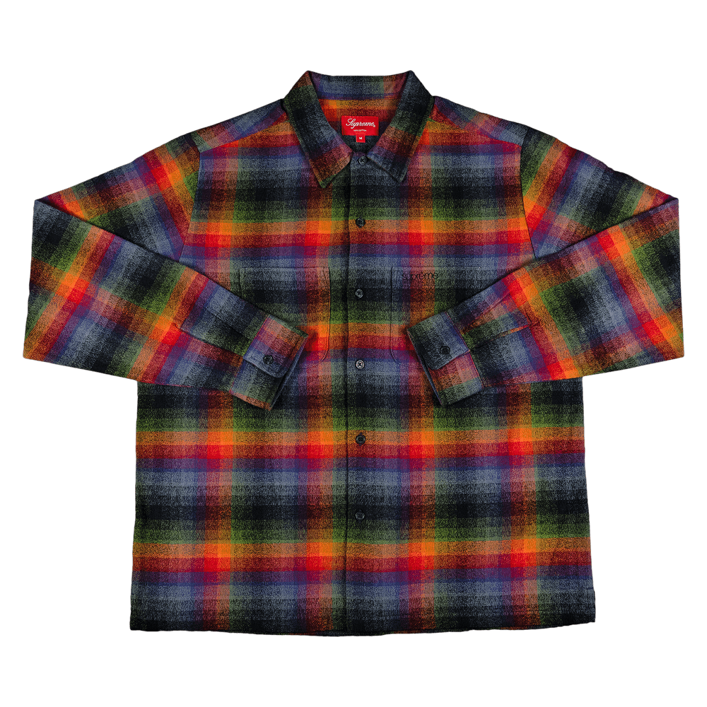 Supreme Plaid Flannel Shirt 'Multicolor' | GOAT