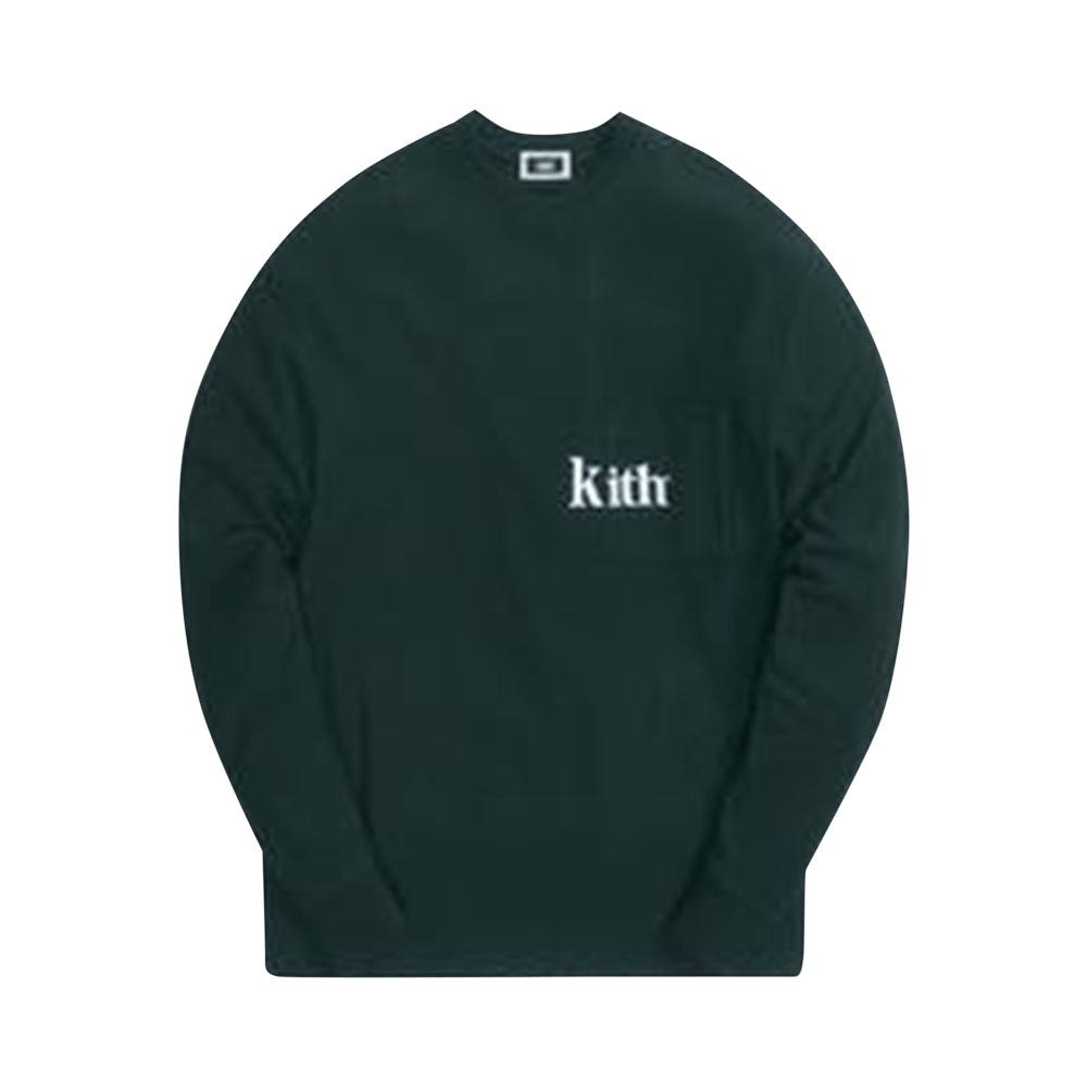 Buy Kith Long-Sleeve Quinn Tee 'Stadium' - KH3994 302 | GOAT
