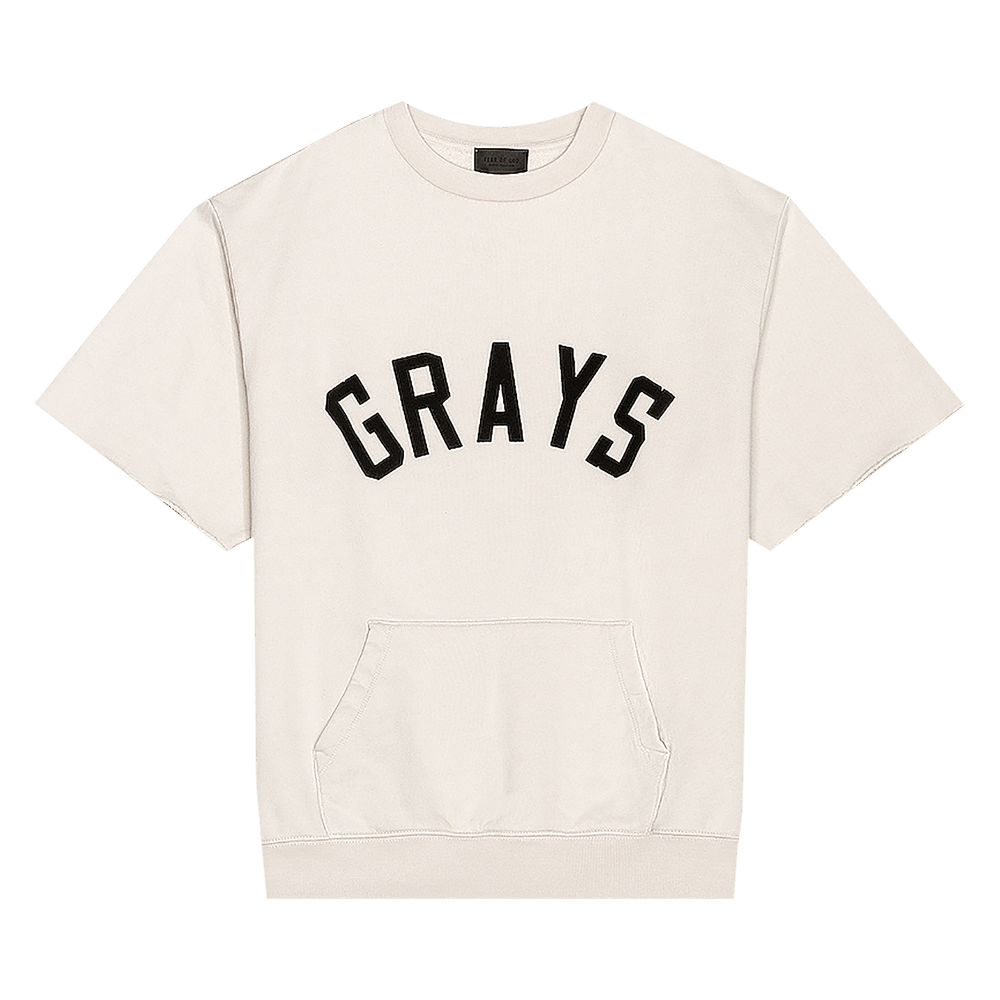 Buy Fear of God Grays 3/4 Sweatshirt 'White' - FG50 034FLC WHT | GOAT