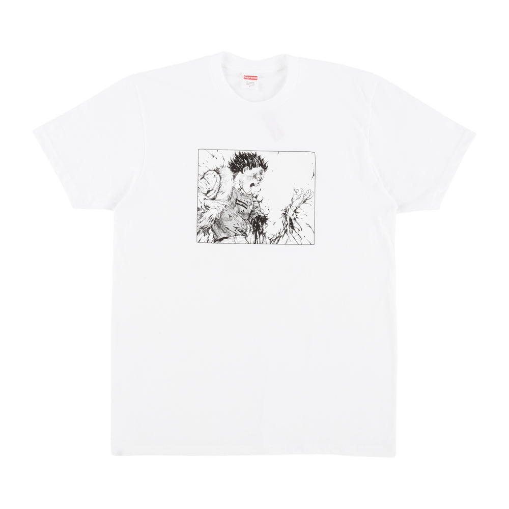 Supreme Akira Arm Tee 'White' | GOAT