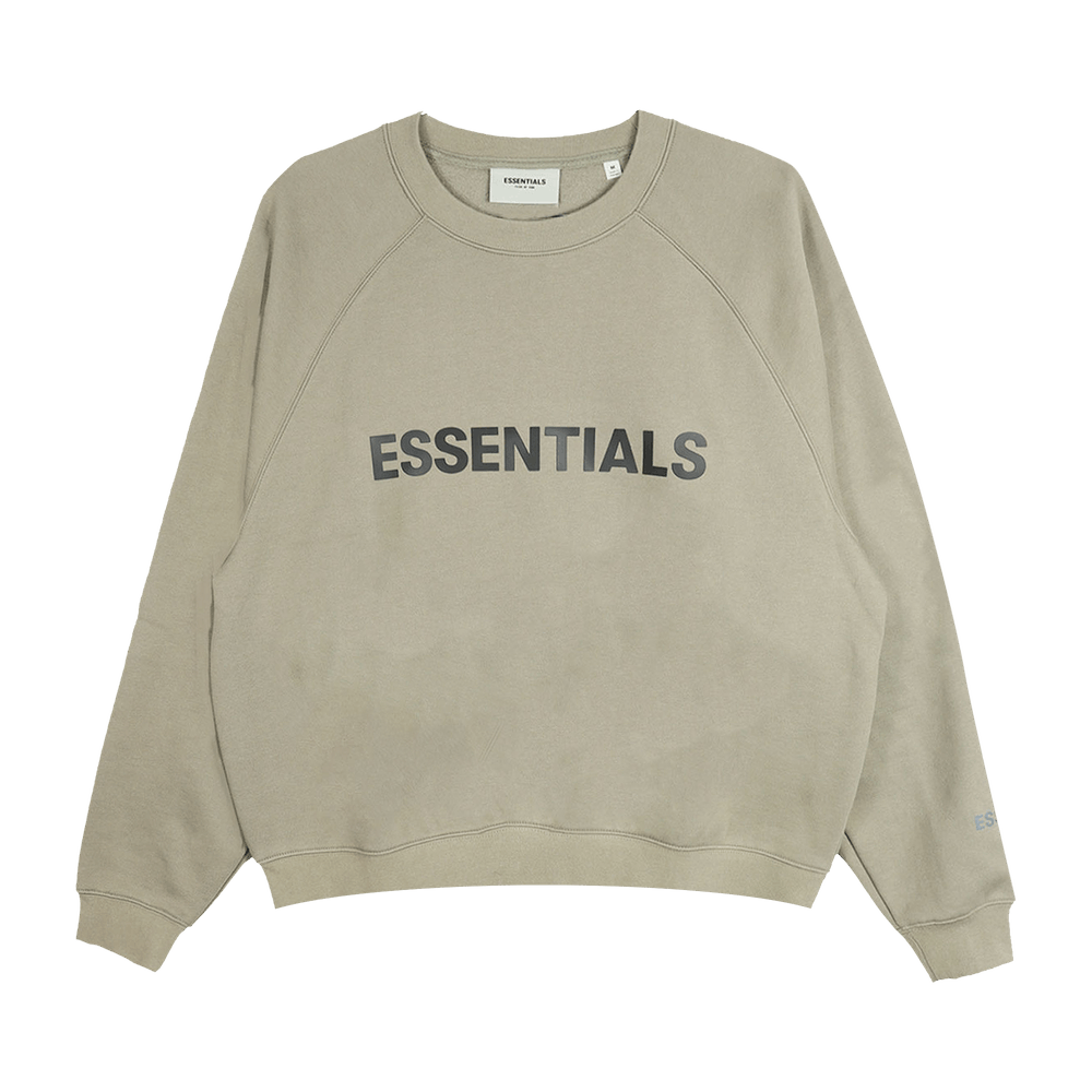 Fear of God Essentials Crewneck Sweatshirt 'Cement' | GOAT