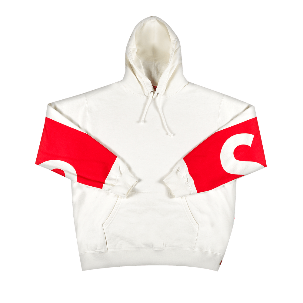 Buy Supreme Big Logo Hooded Sweatshirt 'White' - SS21SW23 WHITE | GOAT