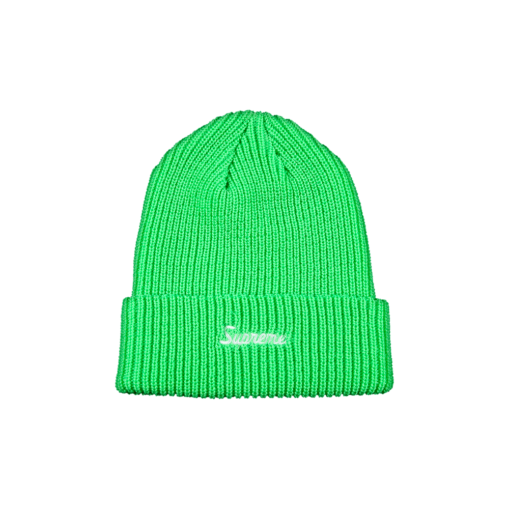 Buy Supreme Loose Gauge Beanie 'Green' - SS21BN25 GREEN | GOAT