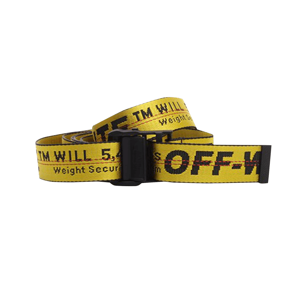 Off-White Industrial Belt 'Yellow'