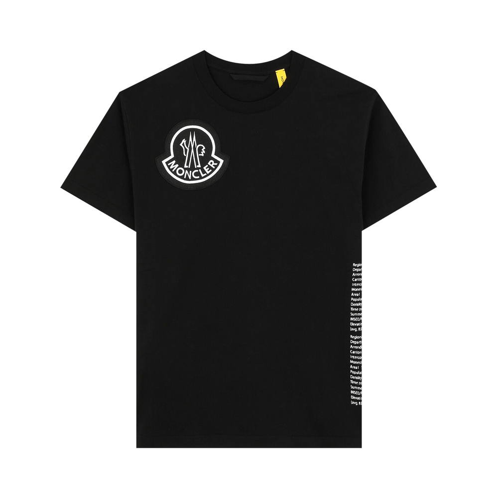 Buy Moncler Genius Maglia T-Shirt 'Black' - 8C732 10 829HP 999 | GOAT