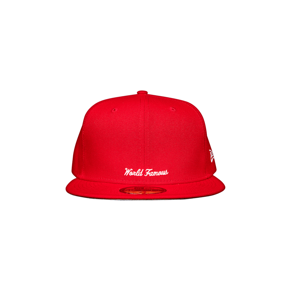 Buy Supreme x New Era Reverse Box Logo Hat 'Red' - SS21H29 RED | GOAT