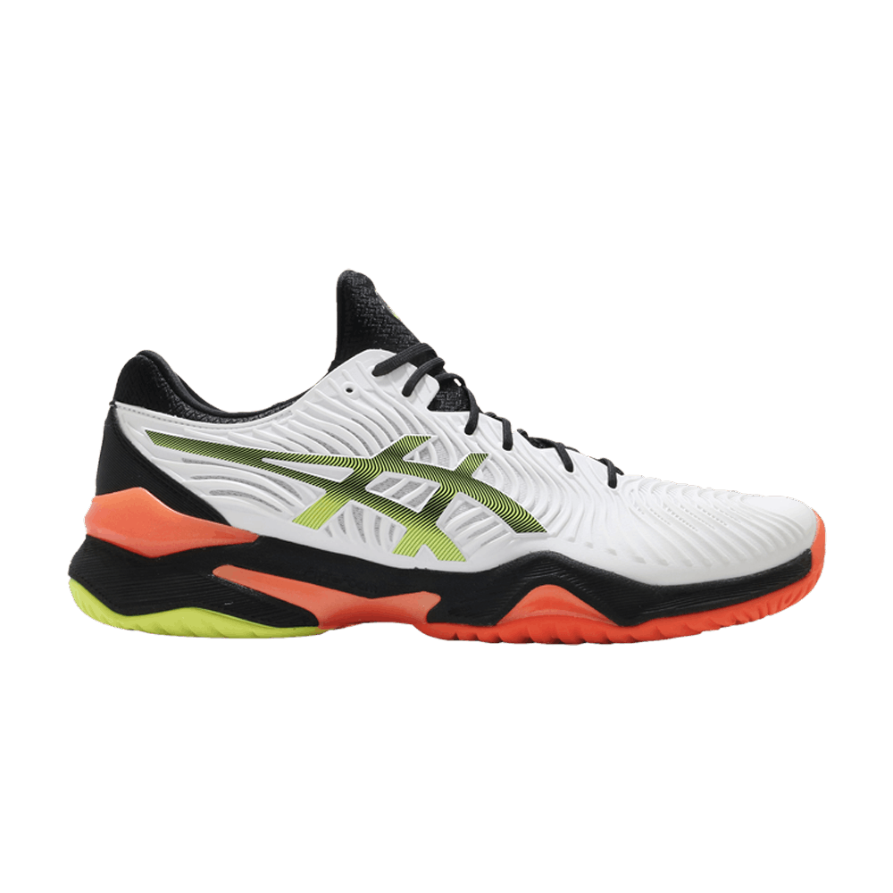 Asics Court FF 2 White Yellow Orange