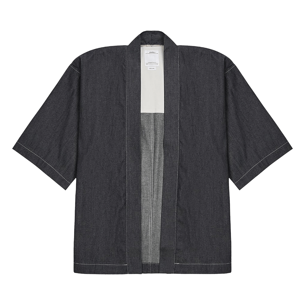 Visvim Short-Sleeve Happi Shirt 'Unwashed' | GOAT