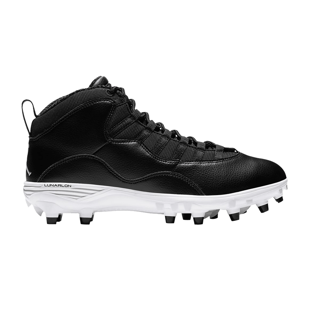 Black white jordan 10 outlet