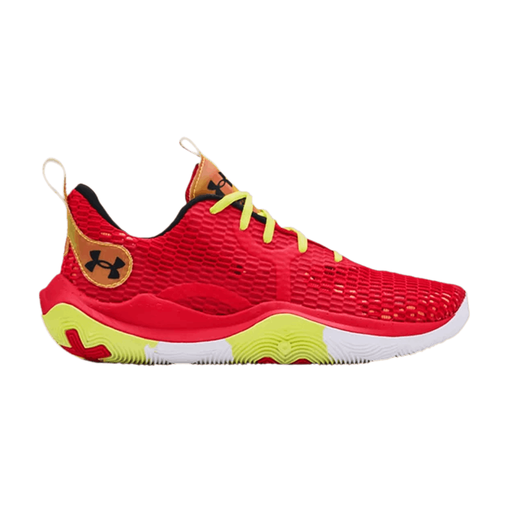 Under Armour Anatomix Spawn 3 CLRSHFT Red Basketball Shoe 3024777-600  W8.5/M7