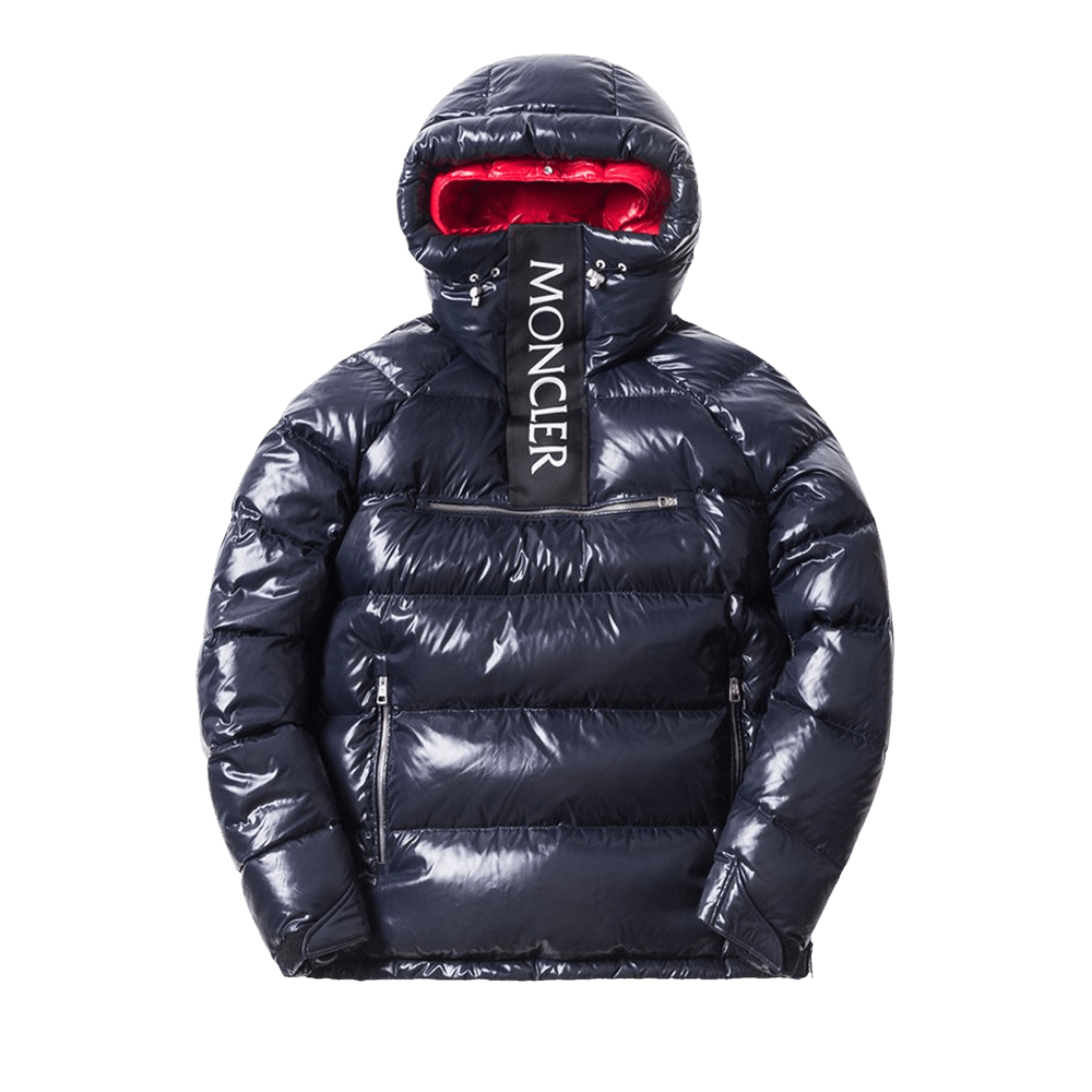 Moncler Genius x Kith Lachat Down Hoodie 'Navy' | GOAT