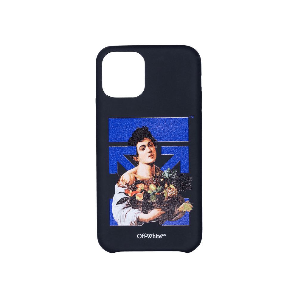 Buy Off-White Caravaggio Boy iPhone 12 Case 'Black/Light Blue