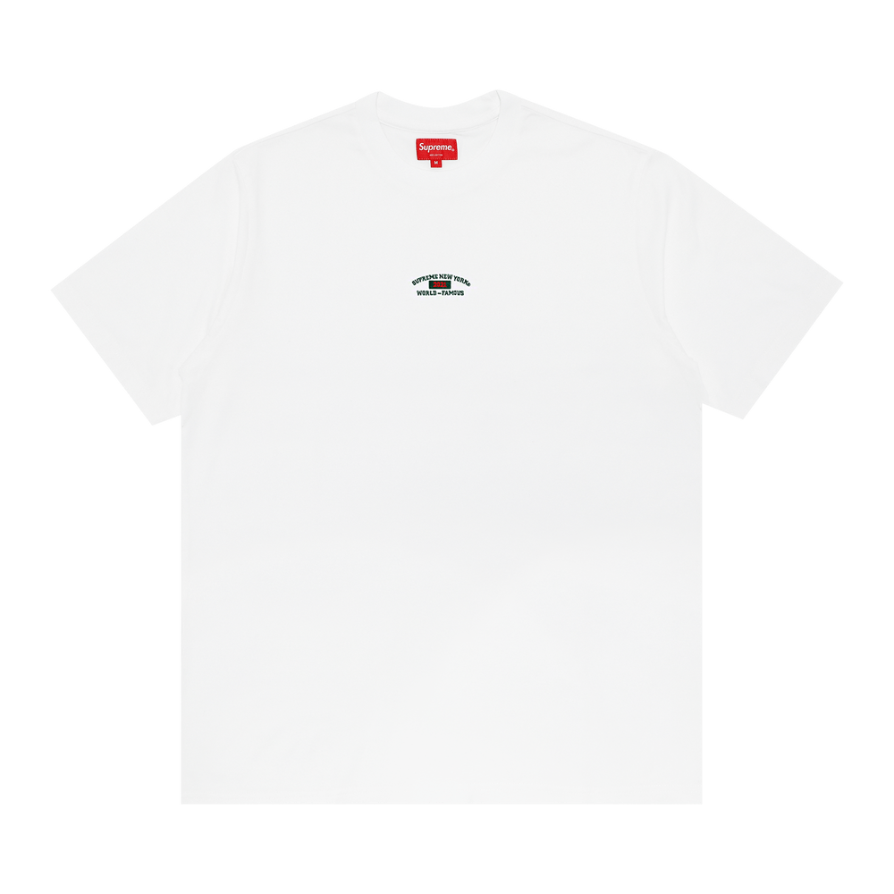 Buy Supreme World Famous Short-Sleeve Top 'White' - SS21KN64 WHITE ...