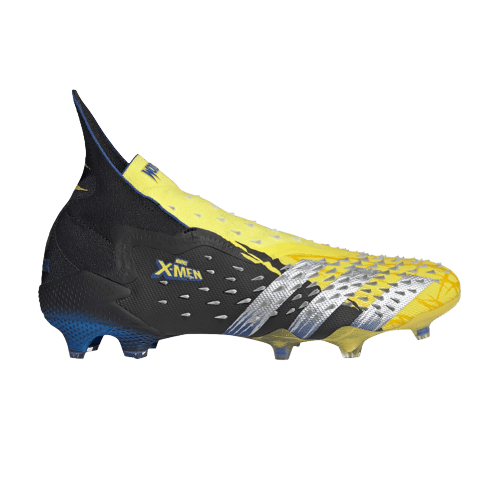 adidas Predator Freak+ FG - Bright Yellow/Silver Metallic/Core Black - Firm  Ground - Mens Soccer Cleats