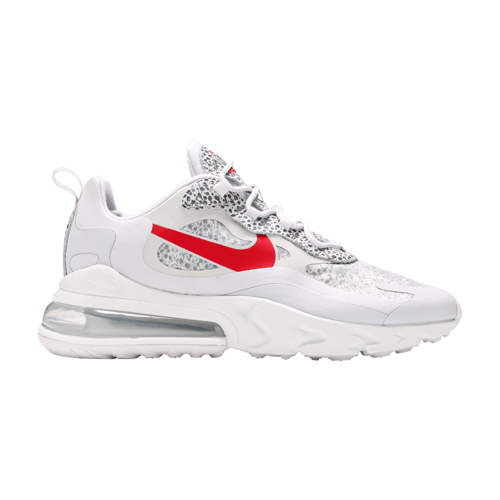 Nike Air Max 270 React Neutral Grey/University Red - CT2535-001