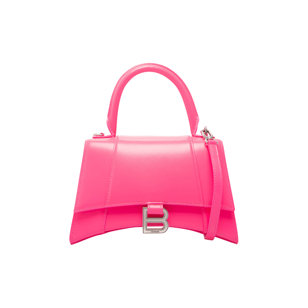 fluo pink balenciaga bag