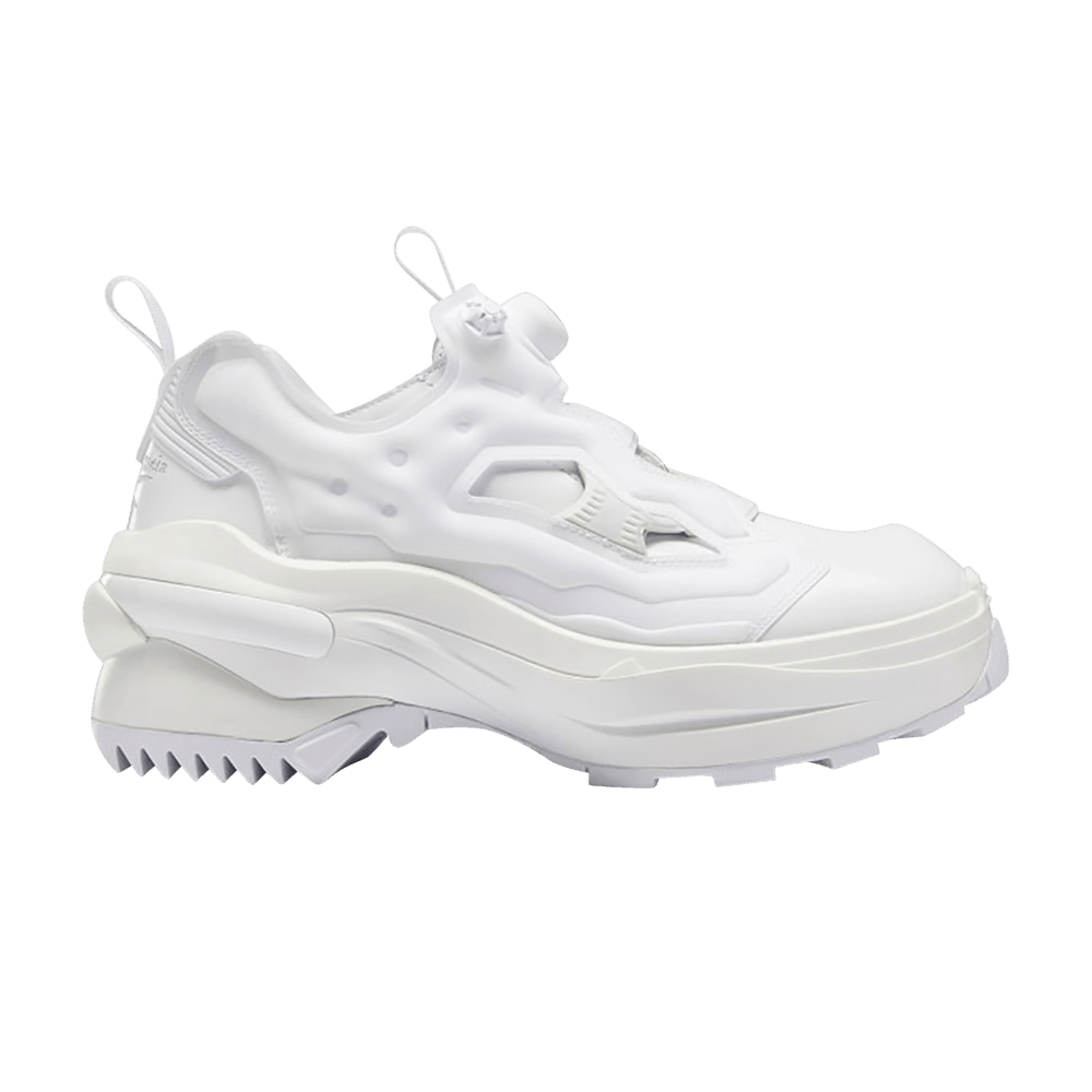 Maison Margiela X Tabi Instapump Fury Oxford White Porcelain Reebok H Goat