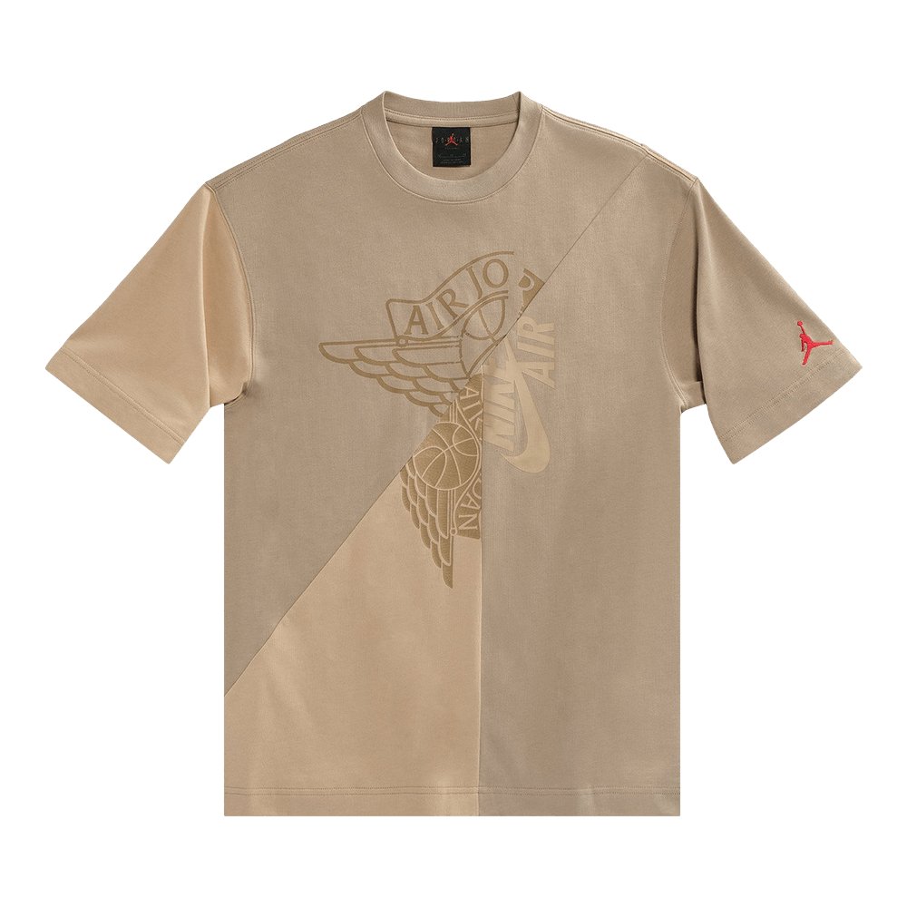 Cactus Jack by Travis Scott x Jordan Short-Sleeve T-Shirt 'Khaki/Desert'