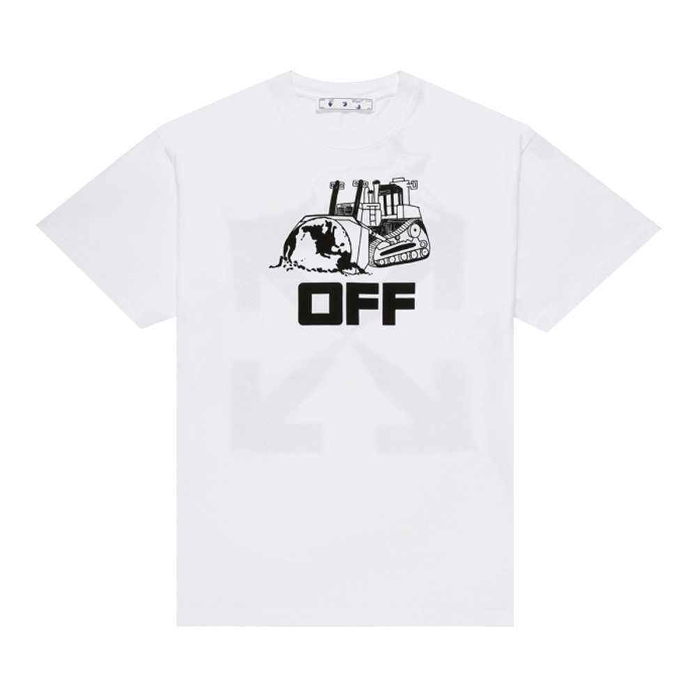 Off-White Excavator T-Shirt 'White' - Off-White 