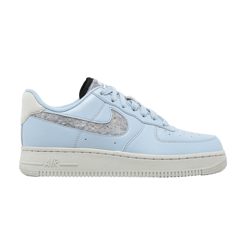 Wmns Air Force 1 '07 SE 'Recycled Wool Pack - Light Armory Blue' | GOAT