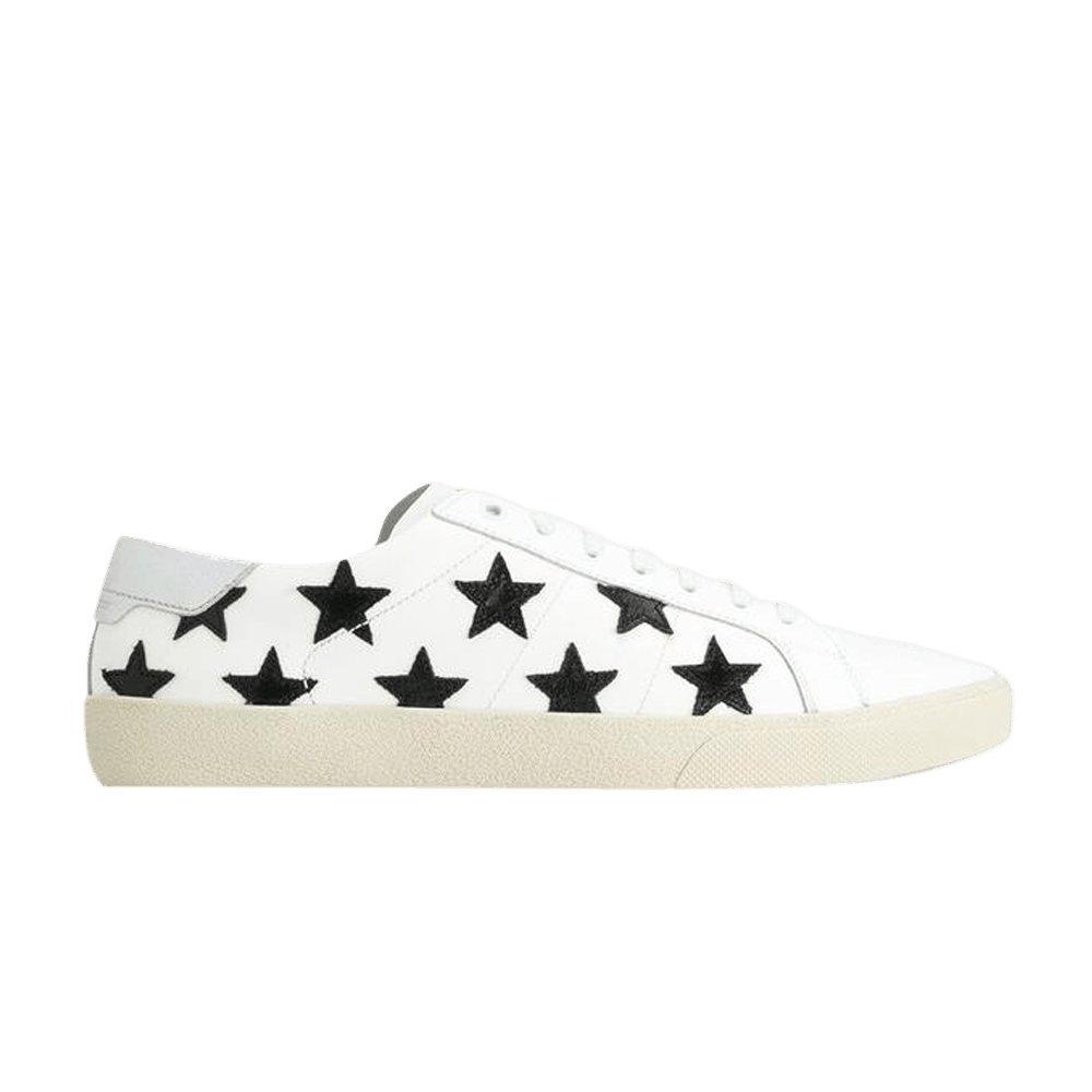 Saint laurent black star sneakers on sale