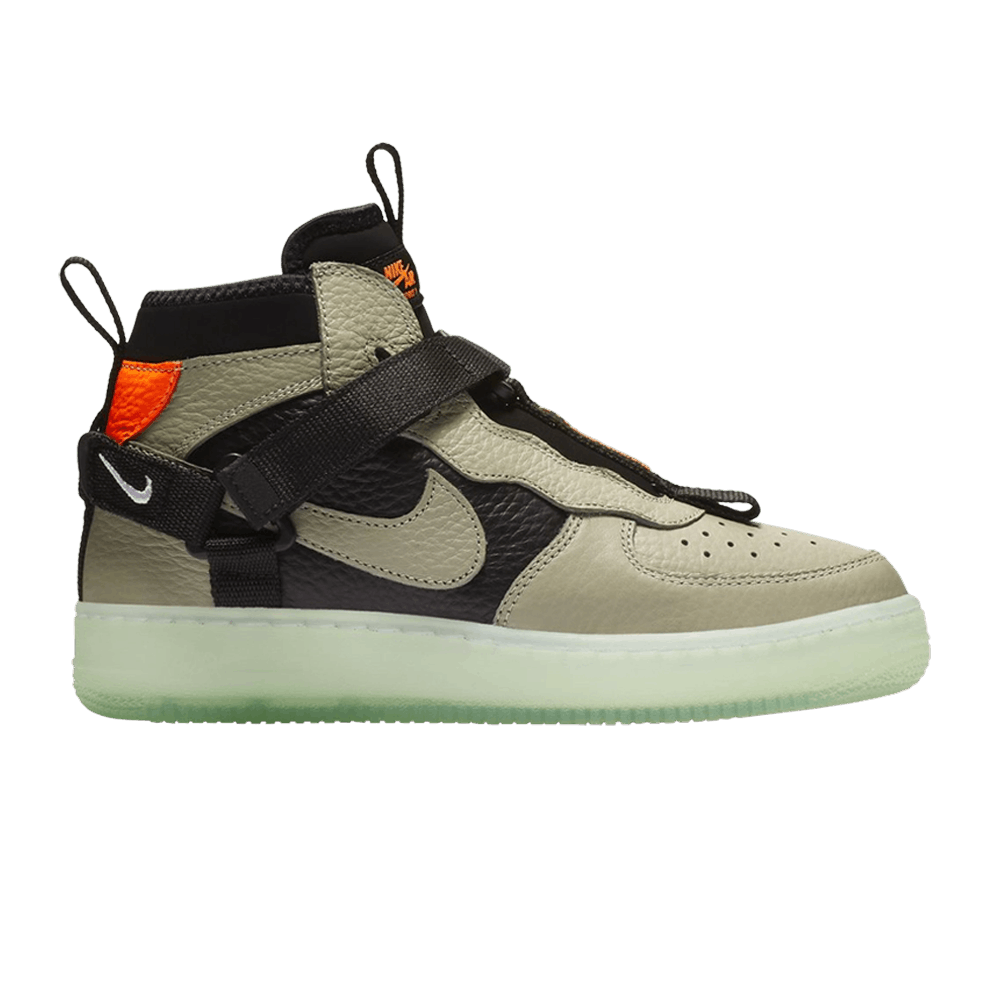 Buy Nike Air Force 1 Utility Mid GS 'Spruce Fog' - AQ3693 300 | GOAT