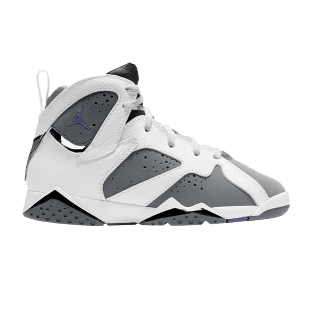 White and gray jordan 7 sales
