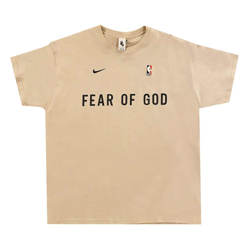 Buy Nike x Fear of God Warm Up T-Shirt 'Oatmeal' - CU4699 140 | GOAT