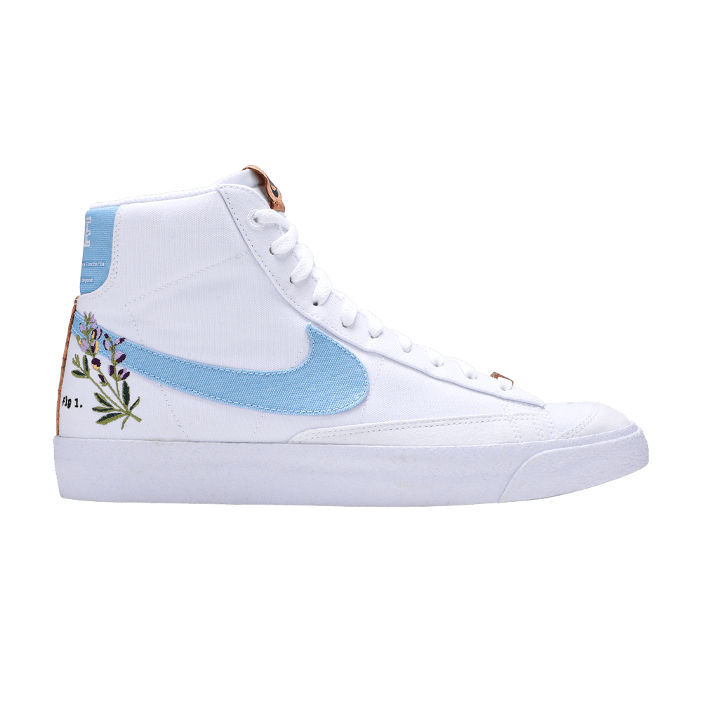 nike mid blazer 77 indigo floral