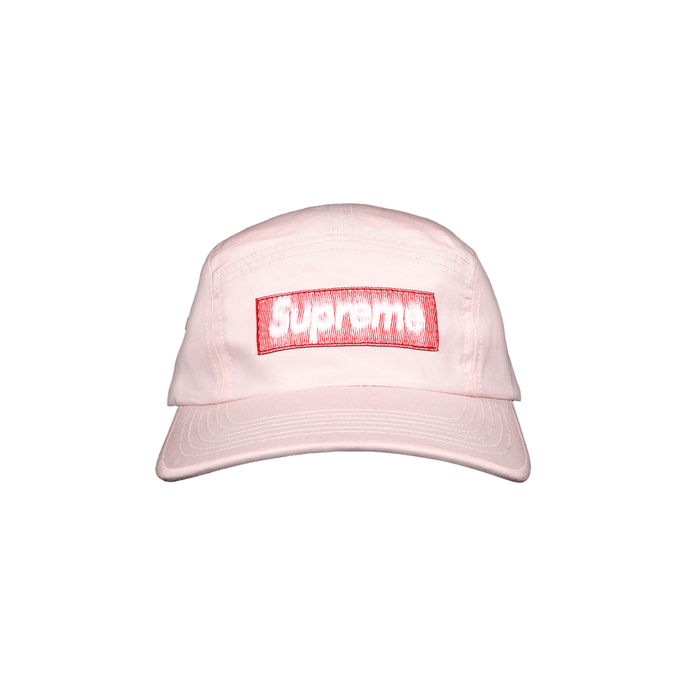 Supreme Reversed Label Camp Cap 'Pink'