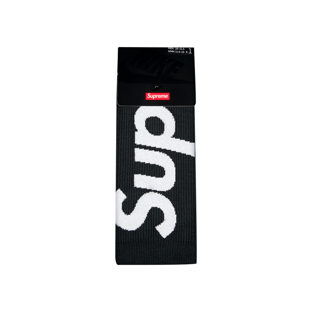 Buy Supreme x Nike Lightweight Crew Socks 'Black' - SS21A6 