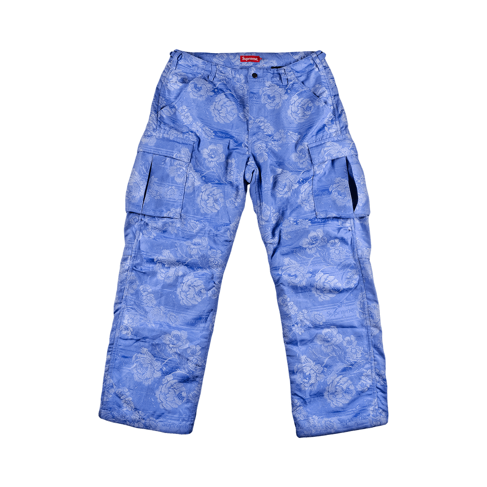Buy Supreme Floral Tapestry Cargo Pant 'Blue' - SS21P28 BLUE | GOAT